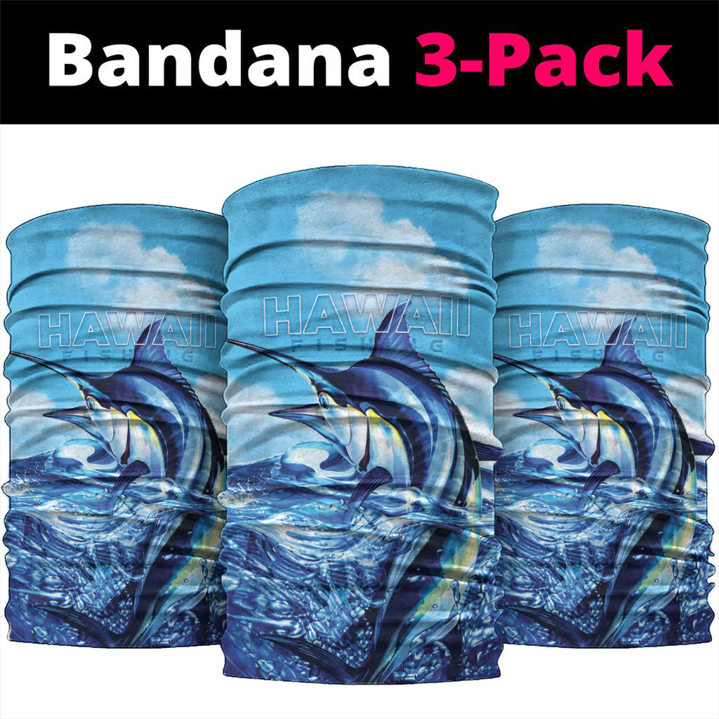 Hawaii Blue Marlin Fishing Neck Gaiter