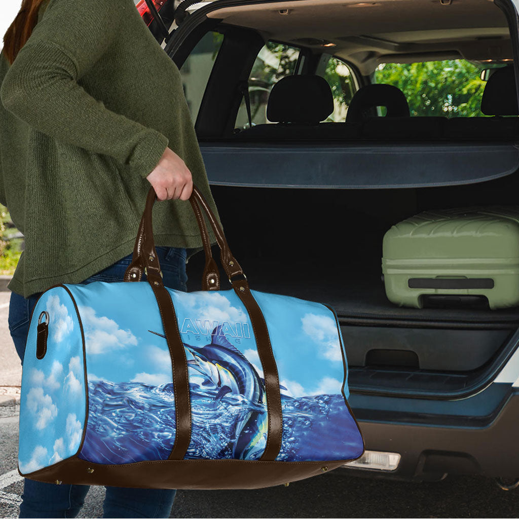 Hawaii Blue Marlin Fishing Travel Bag