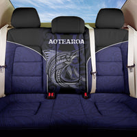 New Zealand Aotearoa Back Car Seat Cover Blue Marlin Fishing Maori Pattern
