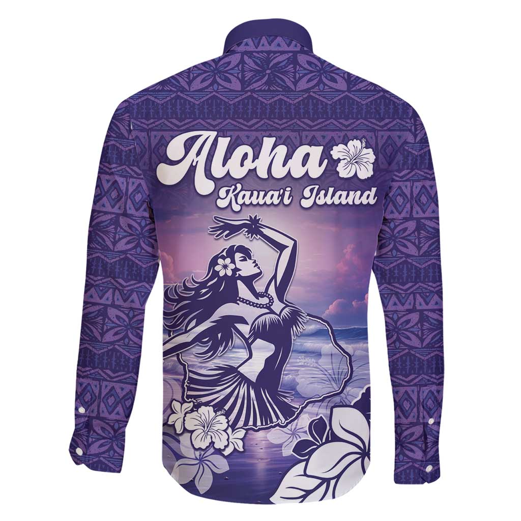 Aloha Hawaii Kauai Island Family Matching Short Sleeve Bodycon Dress and Hawaiian Shirt Hula Till You Drop LT05 - Polynesian Pride