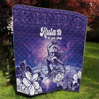 Aloha Hawaii Kauai Island Quilt Hula Till You Drop LT05 - Polynesian Pride