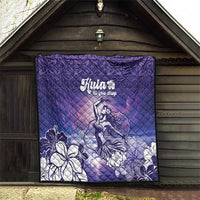 Aloha Hawaii Kauai Island Quilt Hula Till You Drop LT05 - Polynesian Pride