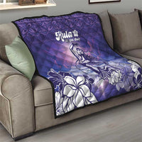 Aloha Hawaii Kauai Island Quilt Hula Till You Drop LT05 - Polynesian Pride