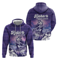 Aloha Hawaii Kauai Island Zip Hoodie Hula Till You Drop LT05 - Polynesian Pride