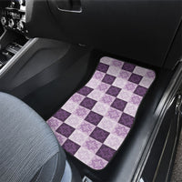 Lavender Manta Ray Hawaiian Quilt Motif Car Mats LT05 - Polynesian Pride