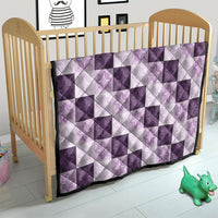 Lavender Manta Ray Hawaiian Quilt Motif Quilt LT05 - Polynesian Pride