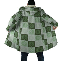 Sage Green Manta Ray Hawaiian Quilt Motif Cloak LT05 - Polynesian Pride
