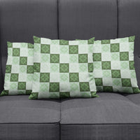 Sage Green Manta Ray Hawaiian Quilt Motif Pillow Cover LT05 - Polynesian Pride