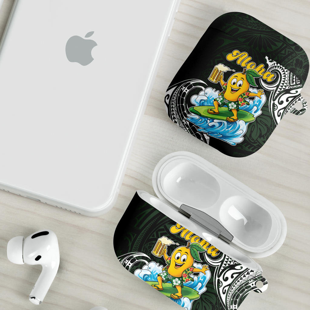 Aloha Hawaii Mango Surfing AirPods Case Polynesian Style LT05 - Polynesian Pride