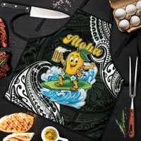 Aloha Hawaii Mango Surfing Apron Polynesian Style LT05 Black - Polynesian Pride