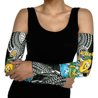 Aloha Hawaii Mango Surfing Arm Sleeves Polynesian Style LT05 - Polynesian Pride