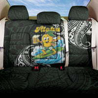 Aloha Hawaii Mango Surfing Back Car Seat Cover Polynesian Style LT05 One Size Black - Polynesian Pride