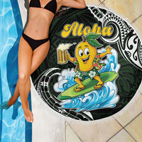 Aloha Hawaii Mango Surfing Beach Blanket Polynesian Style LT05 - Polynesian Pride