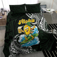 Aloha Hawaii Mango Surfing Bedding Set Polynesian Style LT05 - Polynesian Pride