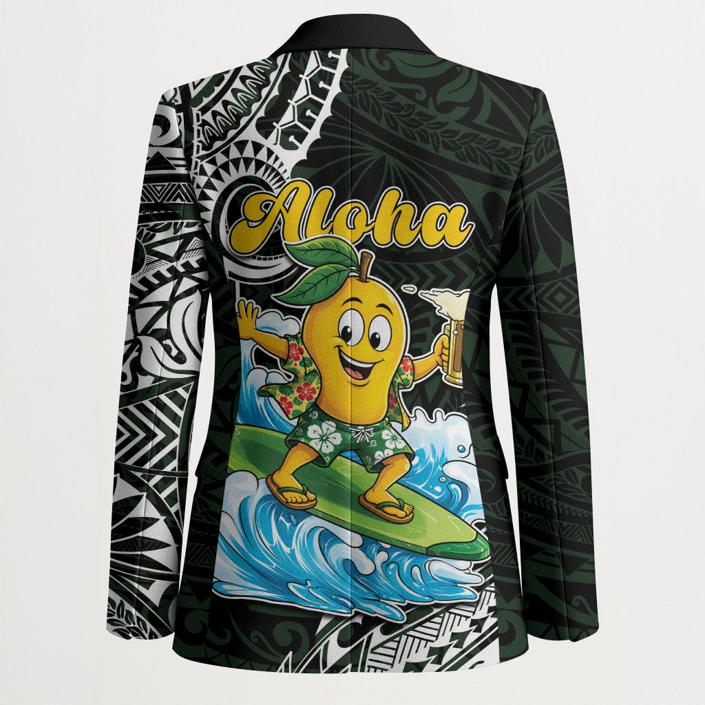 Aloha Hawaii Mango Surfing Blazer Polynesian Style LT05 - Polynesian Pride