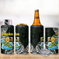 Aloha Hawaii Mango Surfing 4 in 1 Can Cooler Tumbler Polynesian Style LT05 - Polynesian Pride