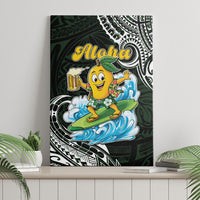 Aloha Hawaii Mango Surfing Canvas Wall Art Polynesian Style LT05 - Polynesian Pride