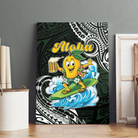 Aloha Hawaii Mango Surfing Canvas Wall Art Polynesian Style LT05 - Polynesian Pride
