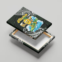 Aloha Hawaii Mango Surfing Canvas Wall Art Polynesian Style LT05 - Polynesian Pride