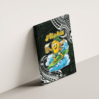 Aloha Hawaii Mango Surfing Canvas Wall Art Polynesian Style LT05 - Polynesian Pride