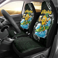 Aloha Hawaii Mango Surfing Car Seat Cover Polynesian Style LT05 - Polynesian Pride