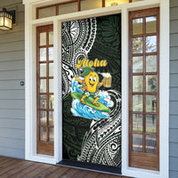 Aloha Hawaii Mango Surfing Door Cover Polynesian Style LT05 - Polynesian Pride