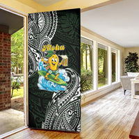Aloha Hawaii Mango Surfing Door Cover Polynesian Style LT05 - Polynesian Pride