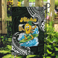 Aloha Hawaii Mango Surfing Garden Flag Polynesian Style LT05 Garden Flag Black - Polynesian Pride