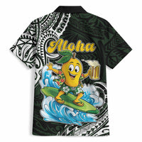 Aloha Hawaii Mango Surfing Hawaiian Shirt Polynesian Style LT05 - Polynesian Pride