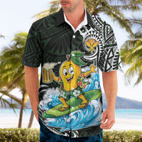 Aloha Hawaii Mango Surfing Hawaiian Shirt Polynesian Style LT05 - Polynesian Pride