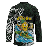 Aloha Hawaii Mango Surfing Hockey Jersey Polynesian Style LT05 - Polynesian Pride
