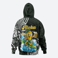 Aloha Hawaii Mango Surfing Hoodie Polynesian Style LT05 - Polynesian Pride