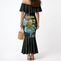 Aloha Hawaii Mango Surfing Mermaid Dress Polynesian Style LT05 - Polynesian Pride