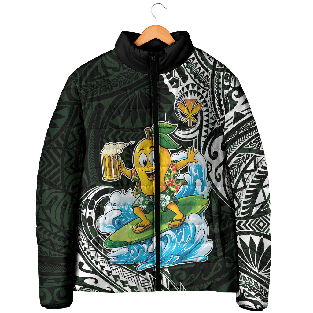 Aloha Hawaii Mango Surfing Padded Jacket Polynesian Style LT05 - Polynesian Pride