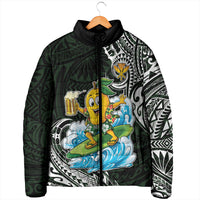 Aloha Hawaii Mango Surfing Padded Jacket Polynesian Style LT05 - Polynesian Pride