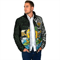Aloha Hawaii Mango Surfing Padded Jacket Polynesian Style LT05 - Polynesian Pride
