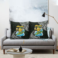 Aloha Hawaii Mango Surfing Pillow Cover Polynesian Style LT05 - Polynesian Pride