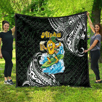 Aloha Hawaii Mango Surfing Quilt Polynesian Style LT05 - Polynesian Pride