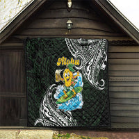Aloha Hawaii Mango Surfing Quilt Polynesian Style LT05 - Polynesian Pride