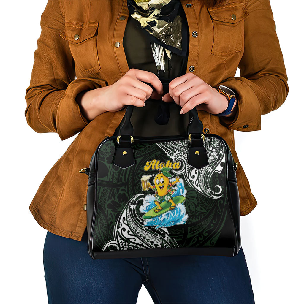 Aloha Hawaii Mango Surfing Shoulder Handbag Polynesian Style LT05 - Polynesian Pride