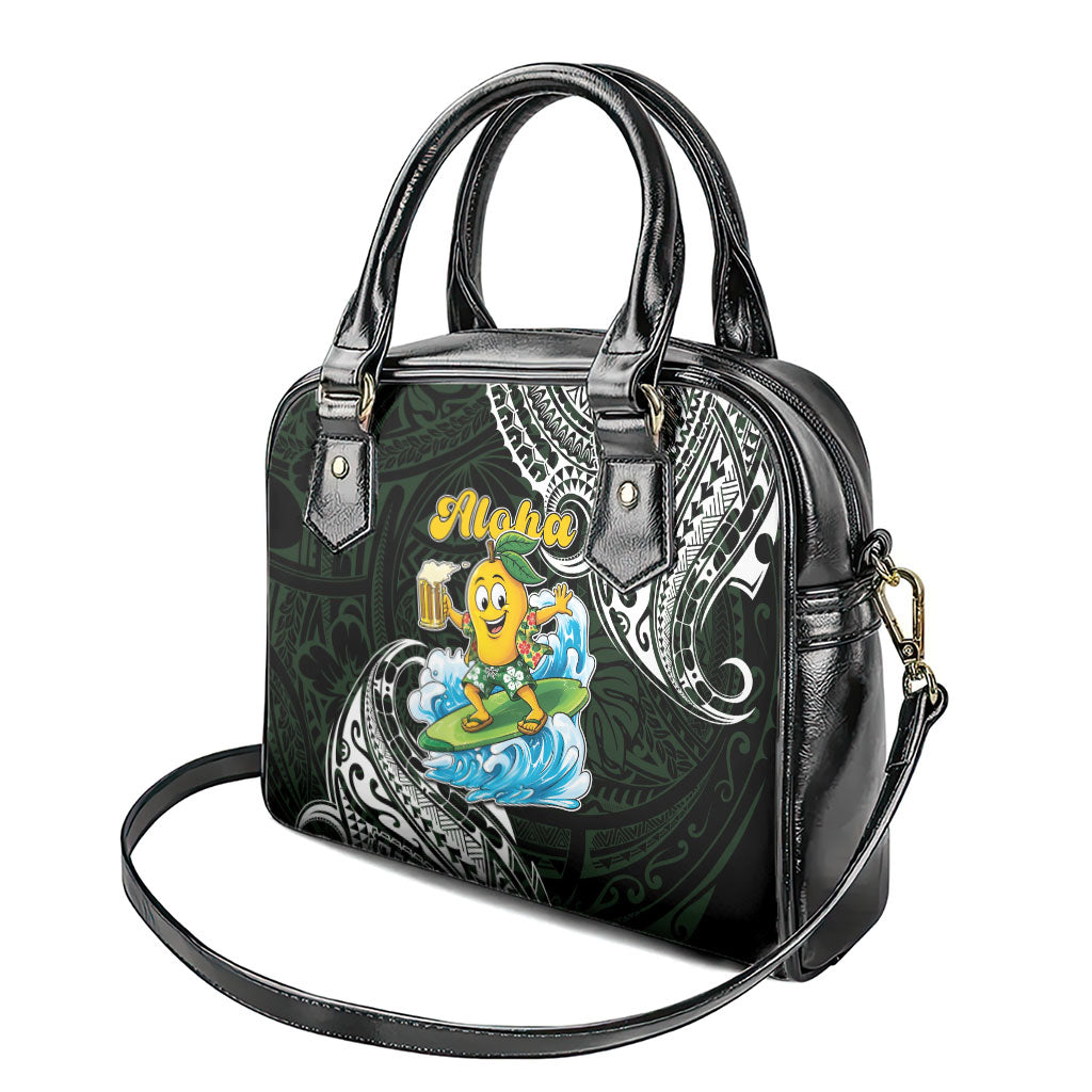 Aloha Hawaii Mango Surfing Shoulder Handbag Polynesian Style LT05 - Polynesian Pride