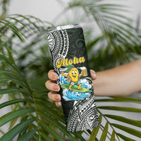 Aloha Hawaii Mango Surfing Skinny Tumbler Polynesian Style LT05 - Polynesian Pride