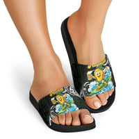 Aloha Hawaii Mango Surfing Slide Sandals Polynesian Style LT05 - Polynesian Pride