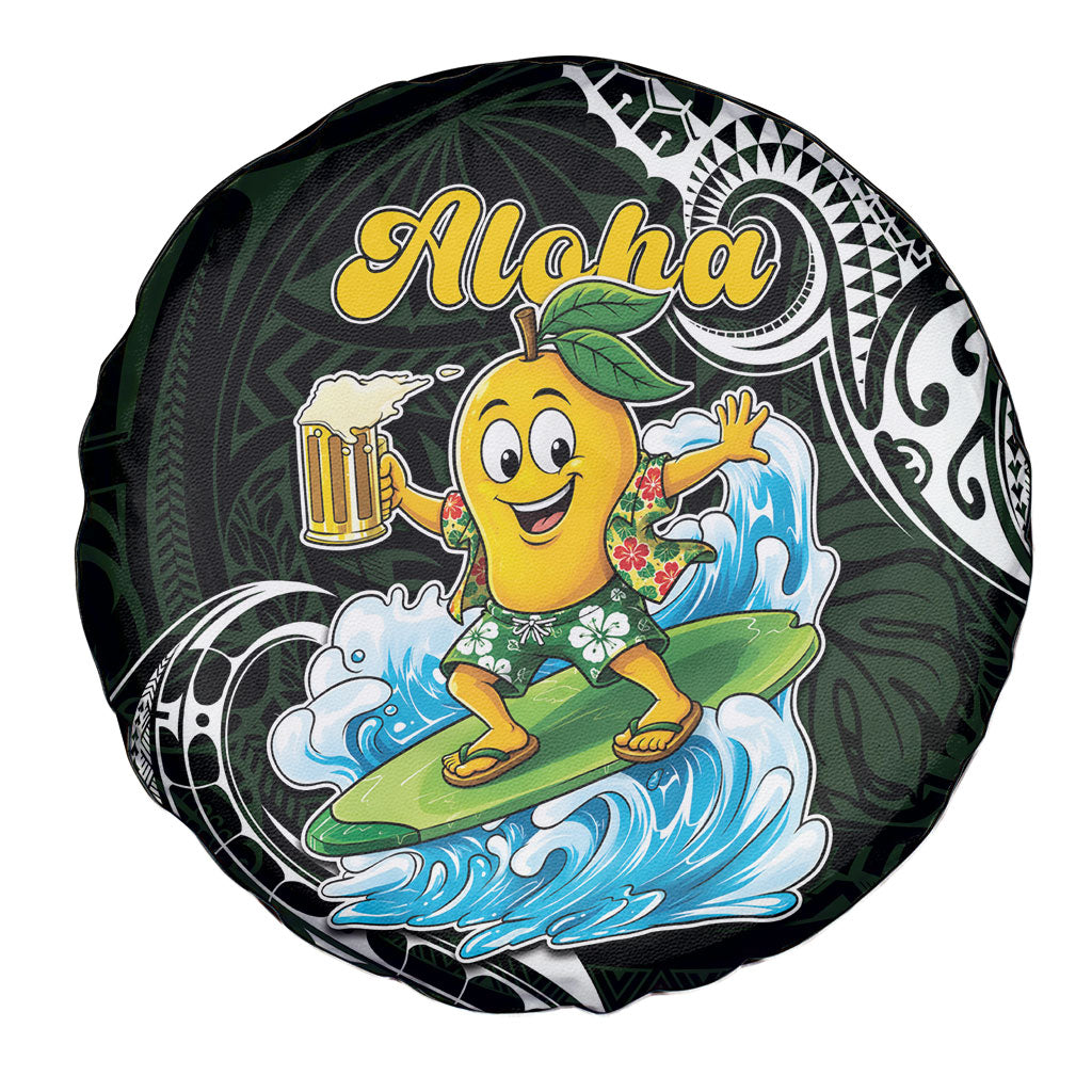 Aloha Hawaii Mango Surfing Spare Tire Cover Polynesian Style LT05 - Polynesian Pride