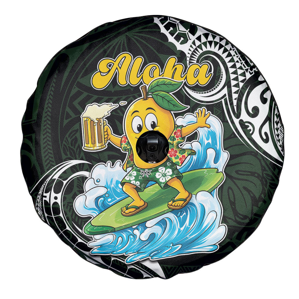 Aloha Hawaii Mango Surfing Spare Tire Cover Polynesian Style LT05 - Polynesian Pride