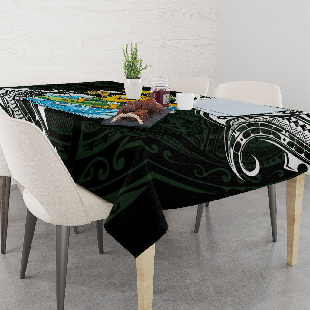 Aloha Hawaii Mango Surfing Tablecloth Polynesian Style LT05 - Polynesian Pride