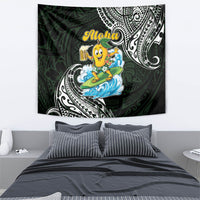 Aloha Hawaii Mango Surfing Tapestry Polynesian Style LT05 - Polynesian Pride