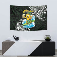 Aloha Hawaii Mango Surfing Tapestry Polynesian Style LT05 - Polynesian Pride