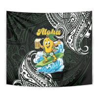 Aloha Hawaii Mango Surfing Tapestry Polynesian Style LT05 - Polynesian Pride