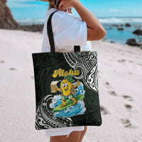 Aloha Hawaii Mango Surfing Tote Bag Polynesian Style LT05 - Polynesian Pride
